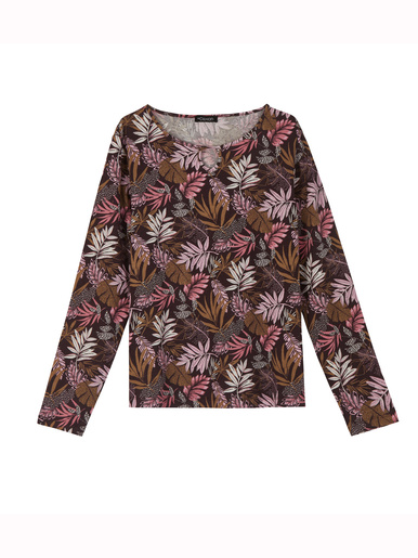 Tee-shirt encolure fantaisie