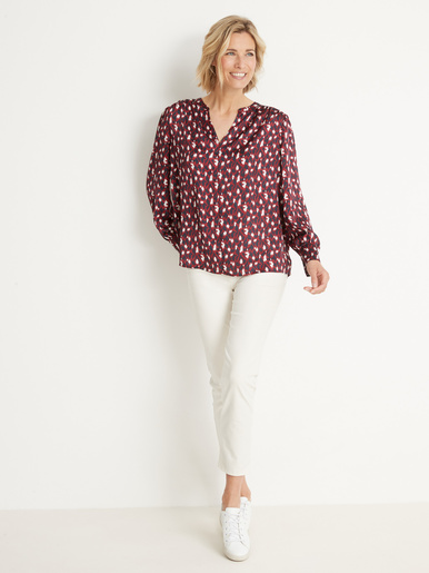 Blouse ample satinée - Daxon - 