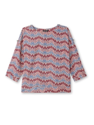 Blouse en crêpe fluide