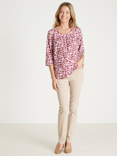 Blouse en microfibre