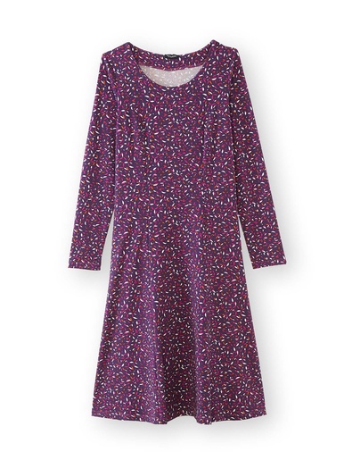 Robe en maille fluide