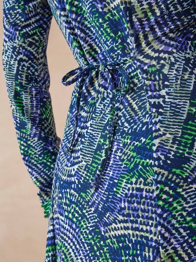 Robe en maille fluide