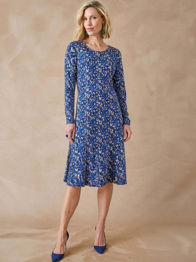 Robe en maille fluide