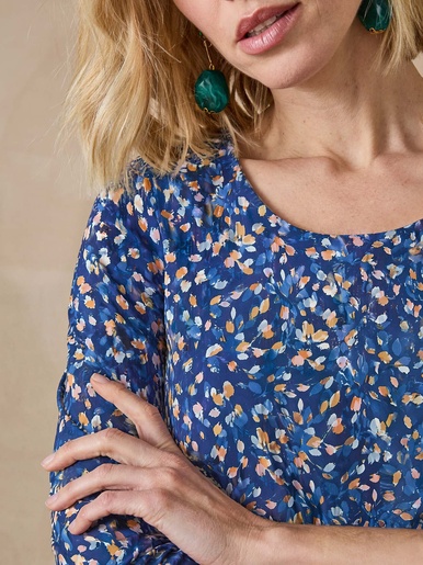 Robe en maille fluide