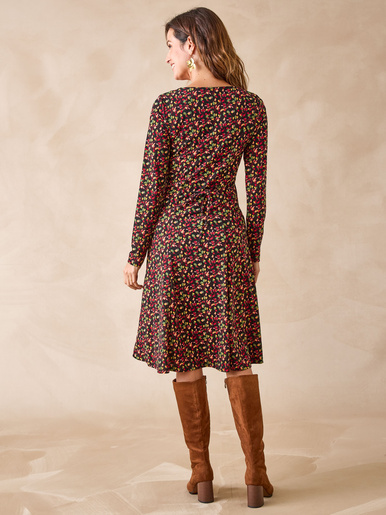 Robe en maille fluide