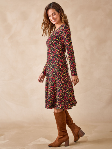 Robe en maille fluide