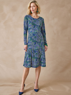 Robe en maille fluide