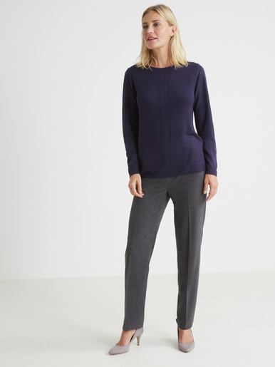 Pull toucher cachemire
