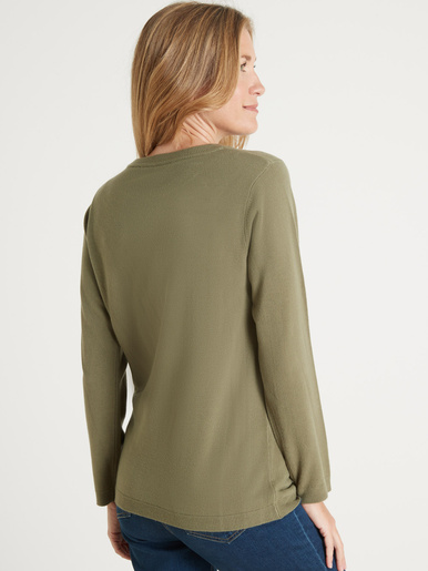 Pull toucher cachemire