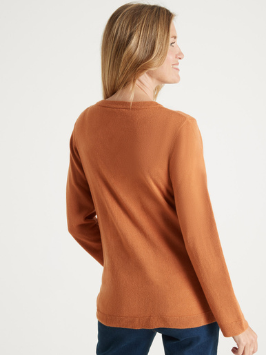 Pull toucher cachemire