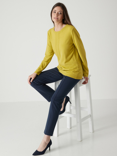 Pull toucher cachemire