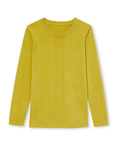 Pull toucher cachemire