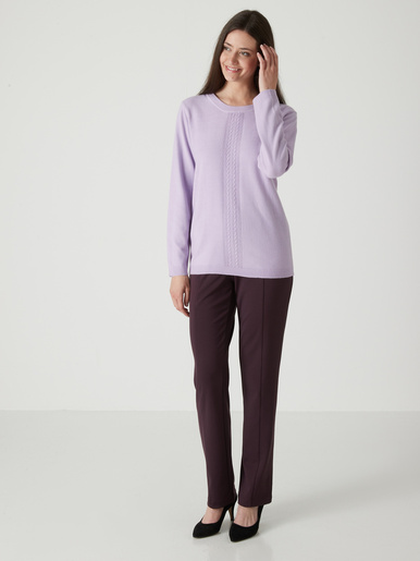 Pull toucher cachemire