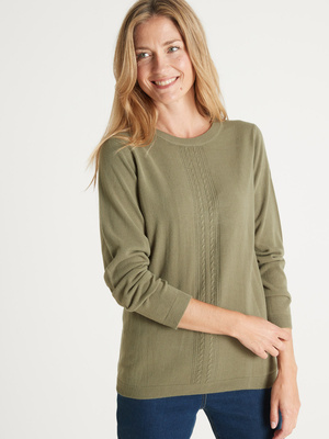 Pull toucher cachemire