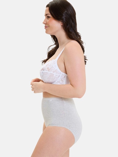 Lot de 2 culottes hautes Classique Coton