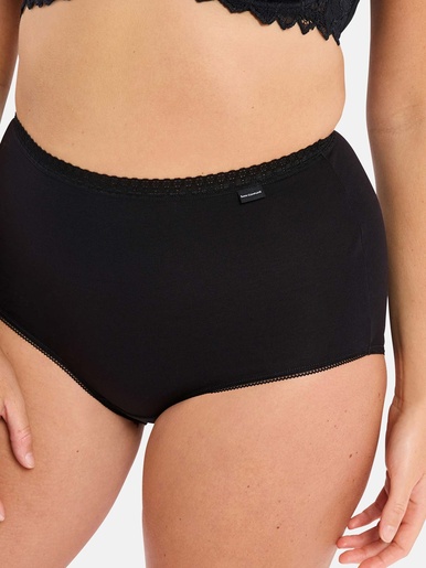 Lot de 2 culottes hautes Classique Coton