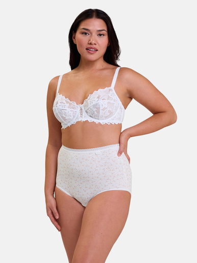Lot de 2 culottes hautes Classique Coton
