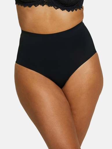 Culotte sculptante haute Perfect Touch - Sans Complexe - Noir