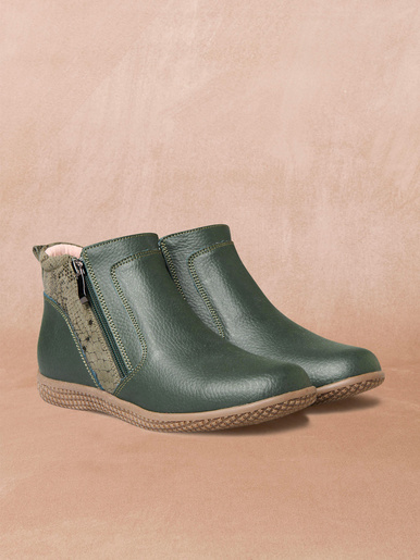Boots double zip aérosemelle® amovible