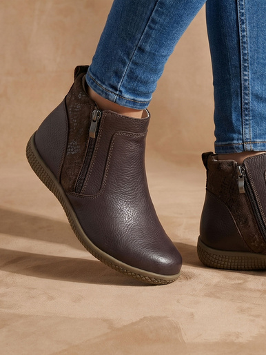 Boots double zip aérosemelle® amovible