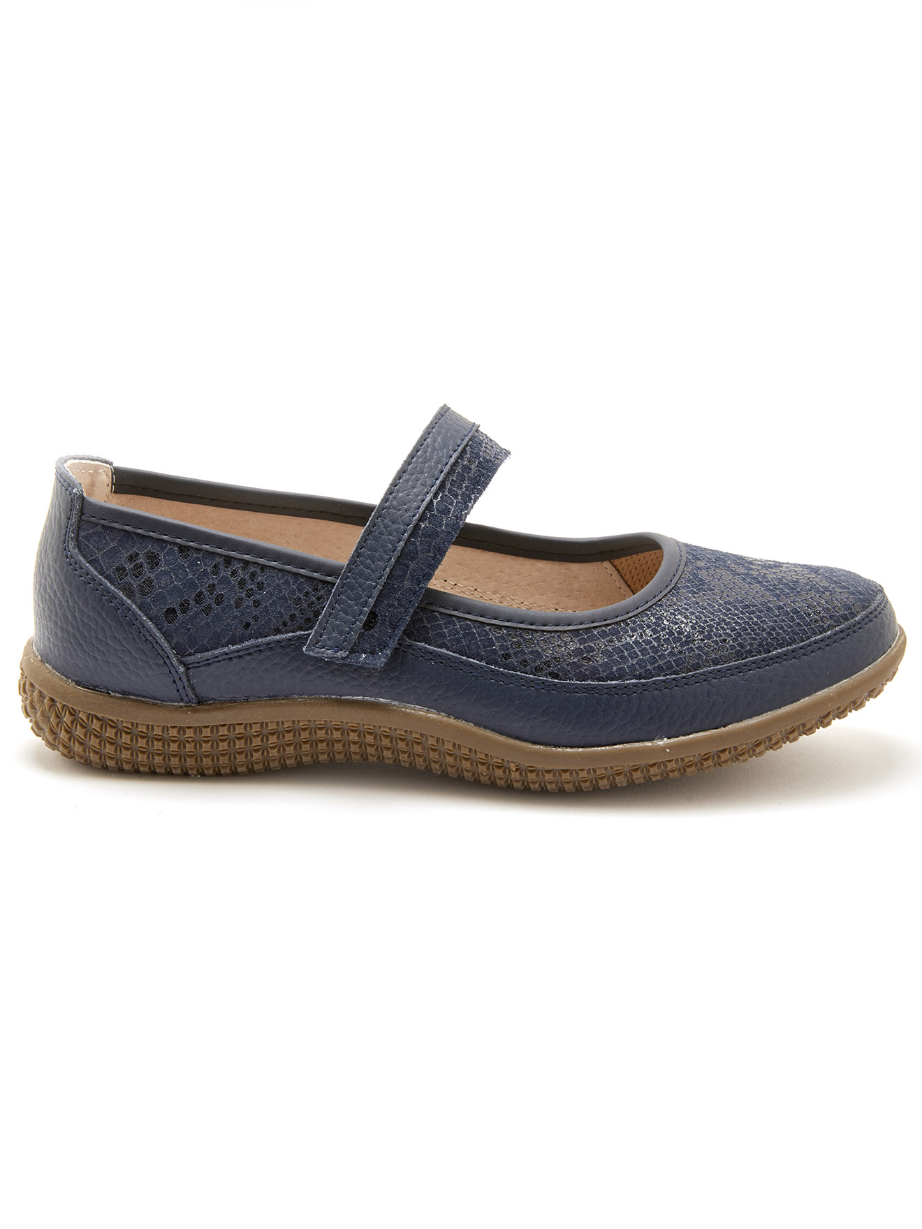 Babies à Semelles Compensée Et Cuir Perforé - 8