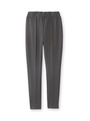 Pantalon droit élastiqué maille milano