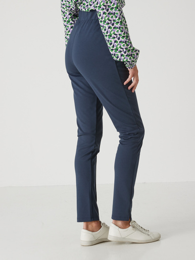 Pantalon droit élastiqué maille milano