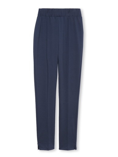 Pantalon droit élastiqué maille milano