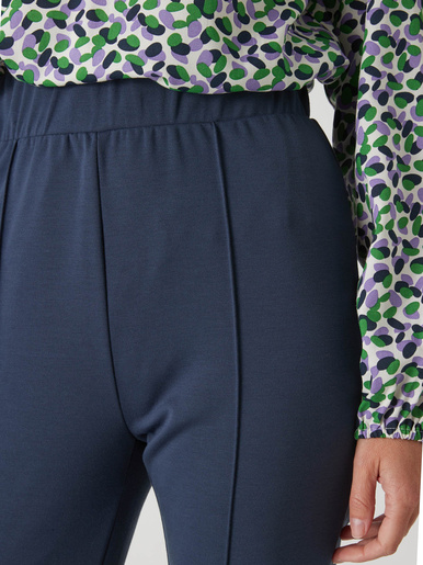 Pantalon droit élastiqué maille milano