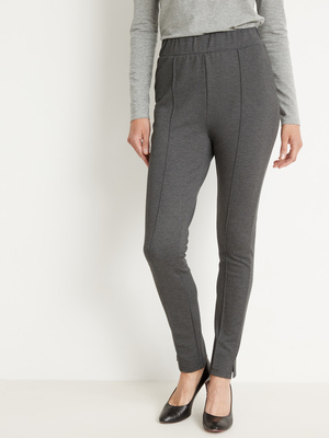 Pantalon droit élastiqué maille milano