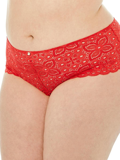 Shorty tanga INTREPIDE - Pommpoire - Rouge
