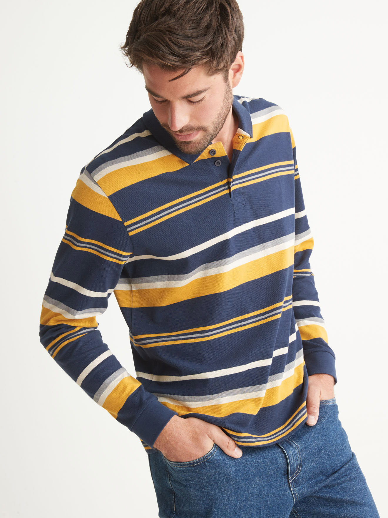 Polo manches longues - Daxon - Homme