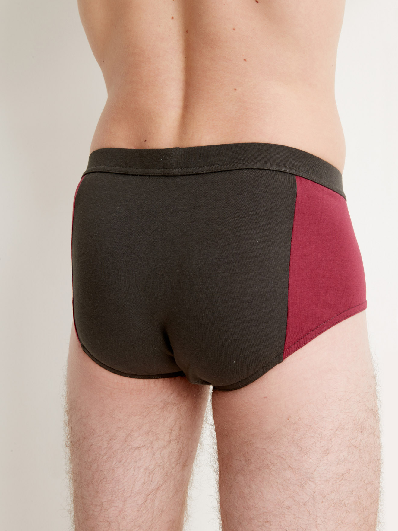 Lot de 4 slips fermés taille haute Daxon Homme Daxon