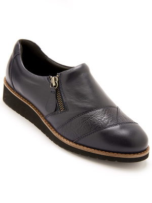 Sans-gêne cuir zippés et élastiqués