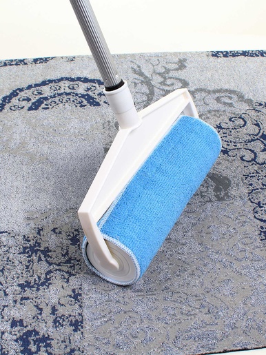 Rouleau microfibre spécial moquette - Wenko - Blanc