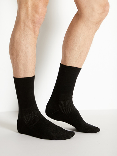 2 paires de mi-chaussettes X-Static® - Daxon - Noir