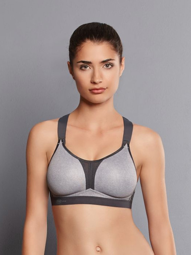 Soutien-gorge de sport - Anita active - Gris chiné
