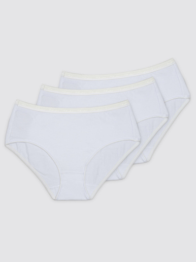 Lot de 2 culottes midi + 1 gratuite bio