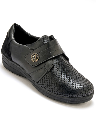 Derbies spécial pieds sensibles - Pédiconfort - Noir