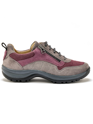 Chaussures de randonnée à lacets et zip