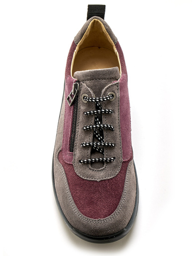 Chaussures de randonnée à lacets et zip