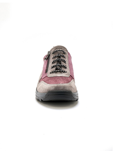 Chaussures de randonnée à lacets et zip