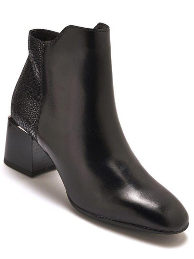 Boots largeur confort - Pédiconfort - Noir