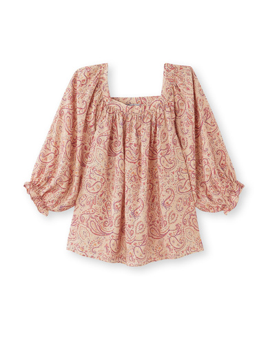 Blouse encolure carrée