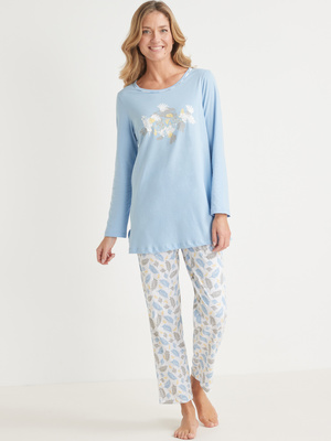 Lot pyjama + pyjacourt maille coton