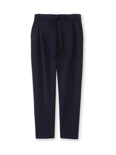 Pantalon élastiqué en maille