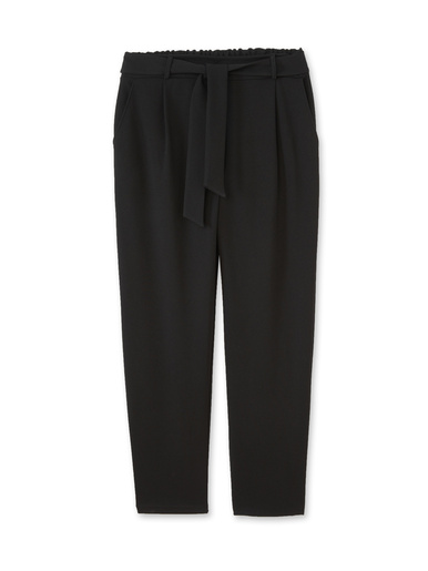 Pantalon élastiqué en maille