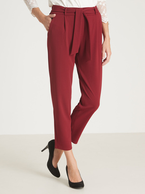 Pantalon élastiqué en maille