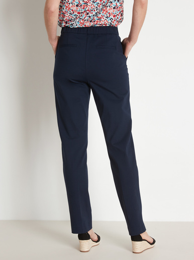 Pantalon élastiqué maille milano - Daxon - 