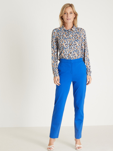 Pantalon élastiqué maille milano